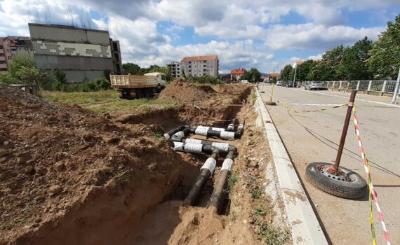 radovi gradska toplana pirot toplovod senjak